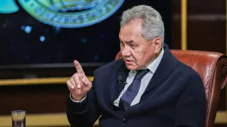 Секретарь Совбеза Сергей Шойгу заявил, что корни нацистской идеологии находятся в Великобритании, а основным виновником войны в Украине назвал Владимира Зеленского и «его хозяев».