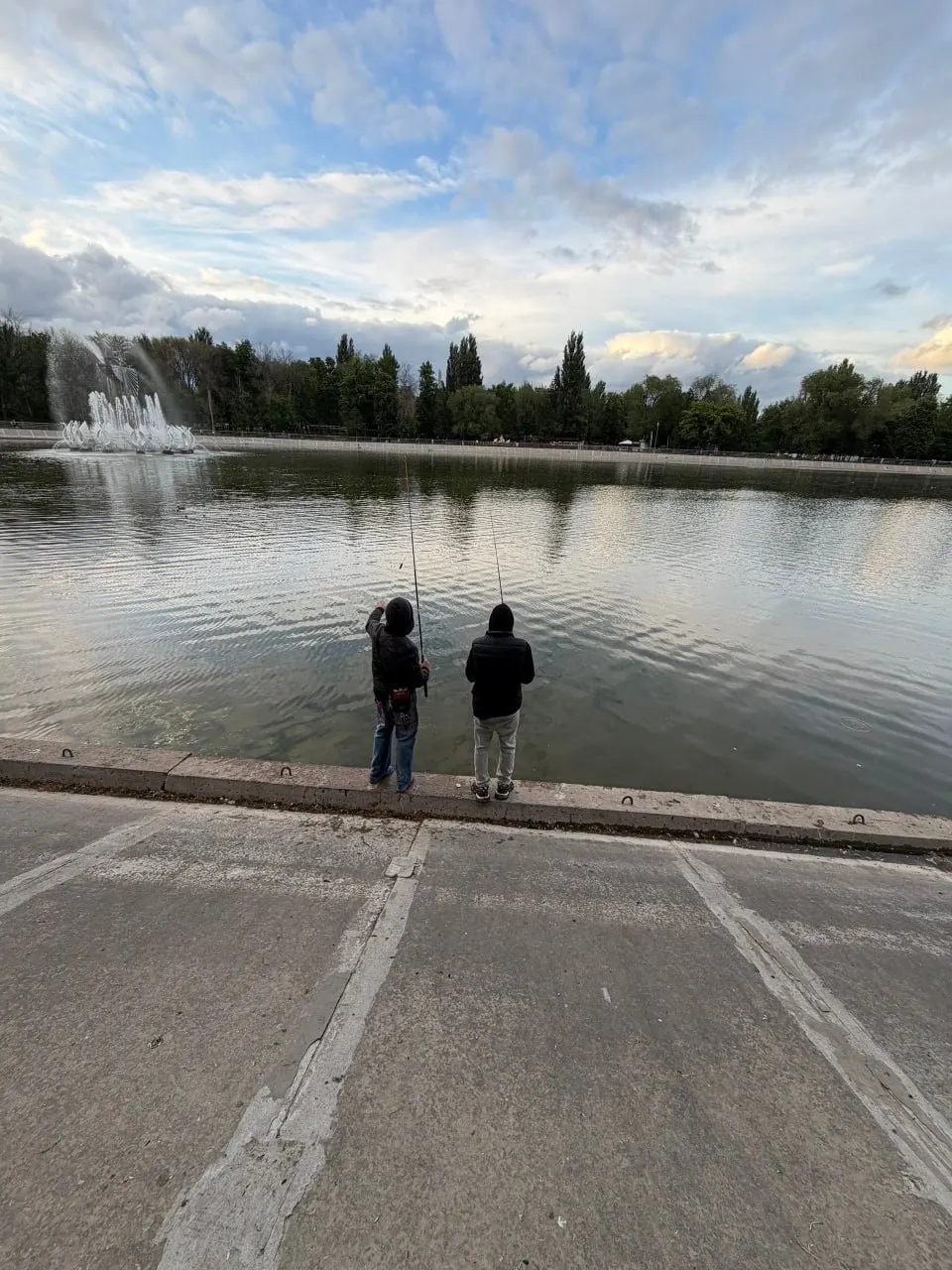 Житель пожаловался на подростков, которые днём ловят рыбу в городском парке и грубо реагируют на замечания. В ответ многие горожане заметили, что рыбалка на этом озере — давняя традиция.