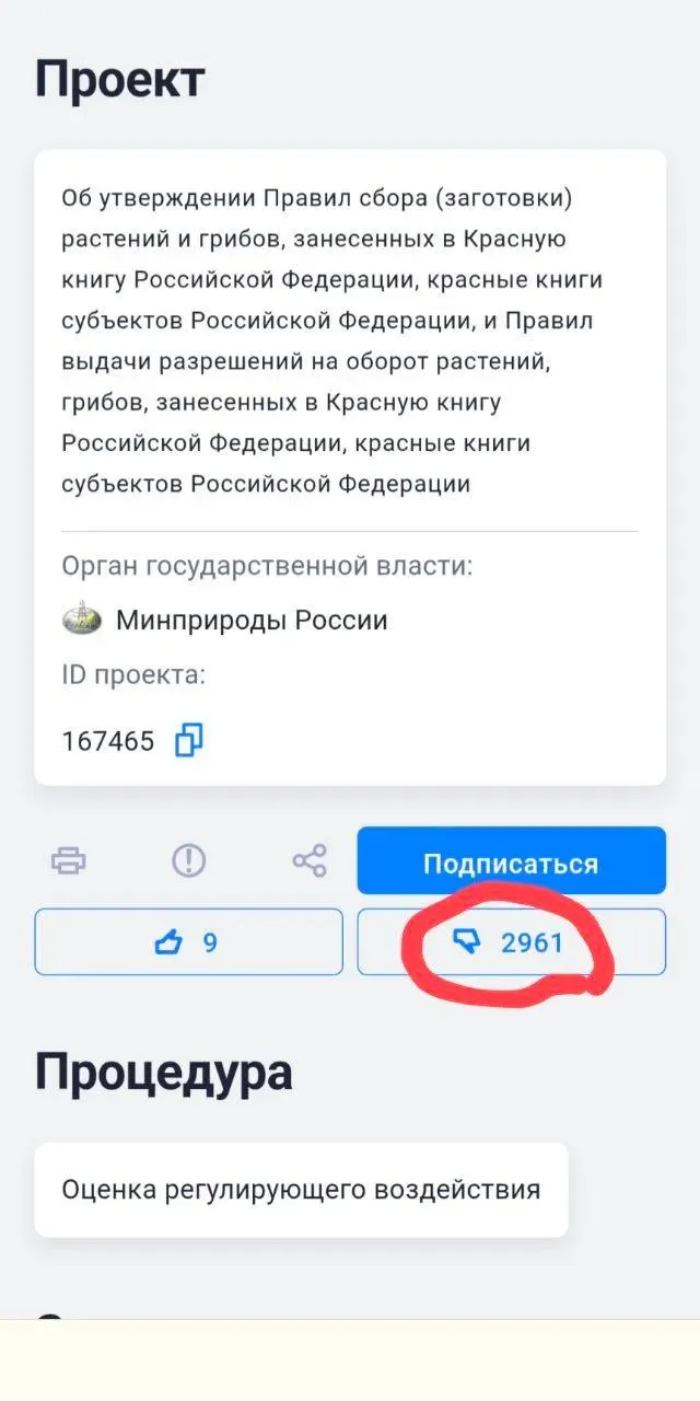 Новые нормы позволяют пересаживать редкие растения и грибы при необходимости освобождения земли для строительства и другой хозяйственной деятельности — экологов это решение возмутило.
