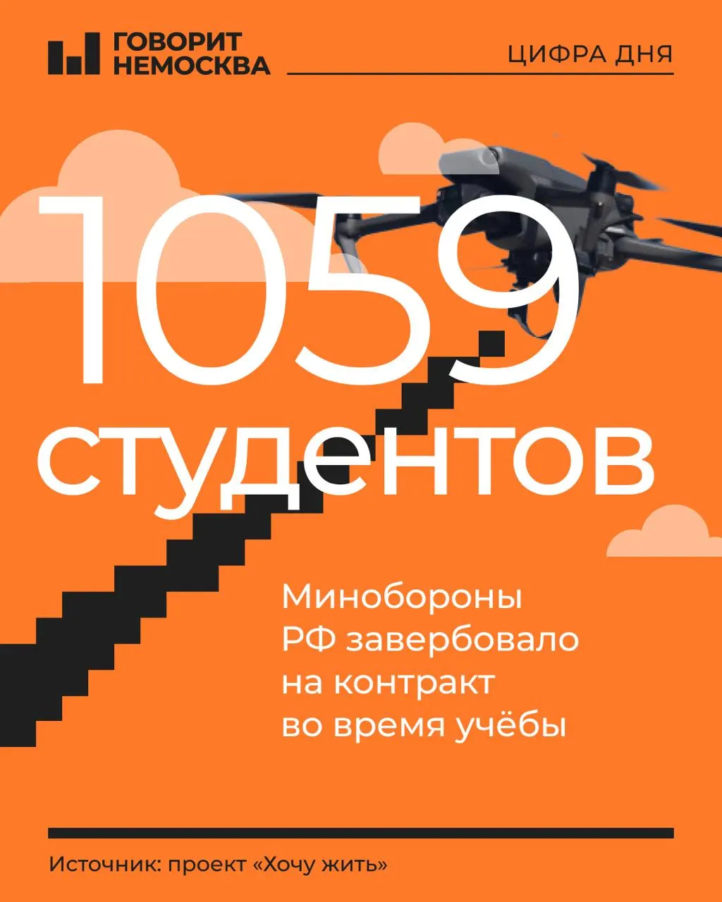 В открытых источниках появился поимённый список сотен студентов, завербованных Министерством обороны прямо со студенческой скамьи: большинство — первокурсники и второкурсники, 80% — юноши 18–21 года.