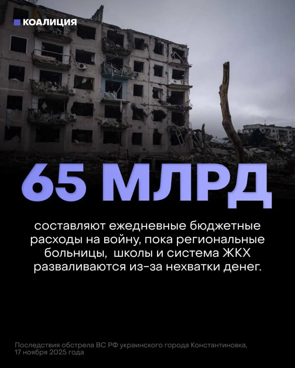 В проекте бюджета на ближайшие три года приоритетом объявлено «укрепление обороны». На войну закладывают суммы, вдвое превышающие расходы на все социальные сферы вместе, что уже отражается на здравоохранении, образовании и защите инфраструктуры.