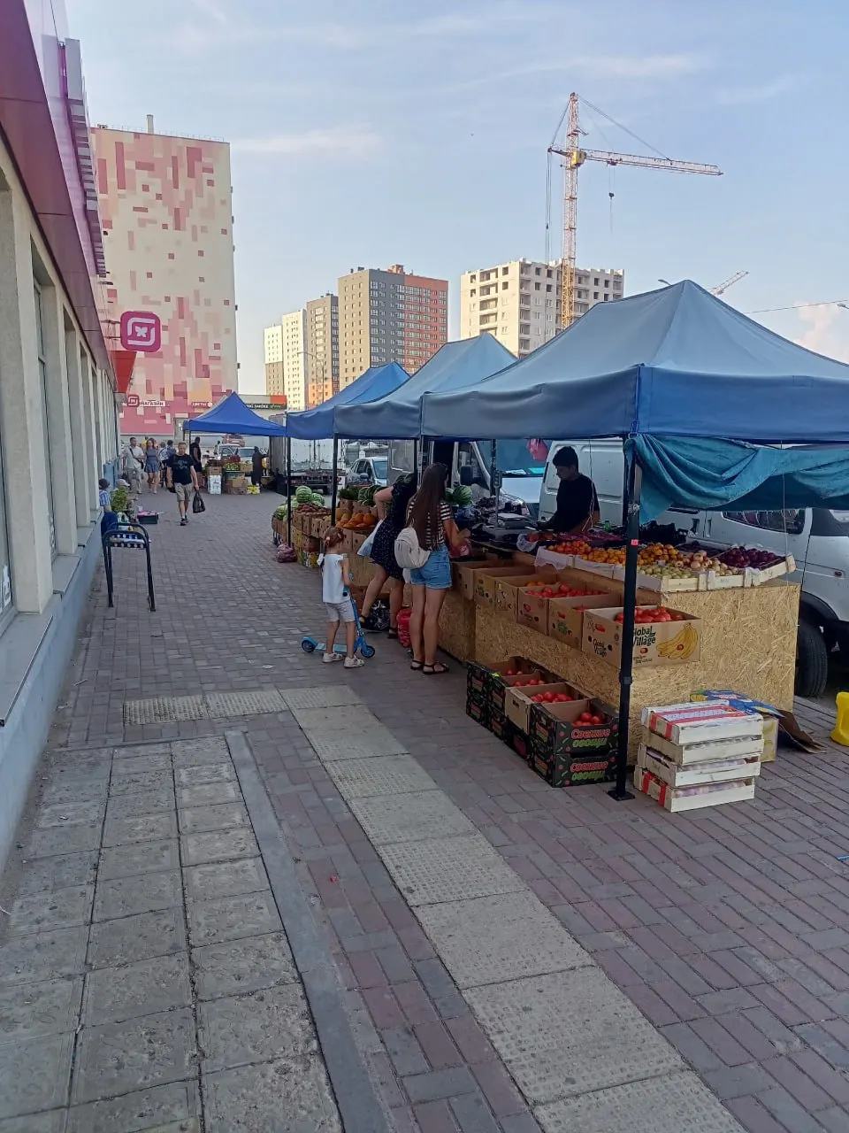 В микрорайоне Кошелев Парк у дома на улице Нестора Постникова обнаружили антисанитарию, конфликты и несанкционированную торговлю. Администрация Волжского района составила протокол и передала материалы в полицию.
