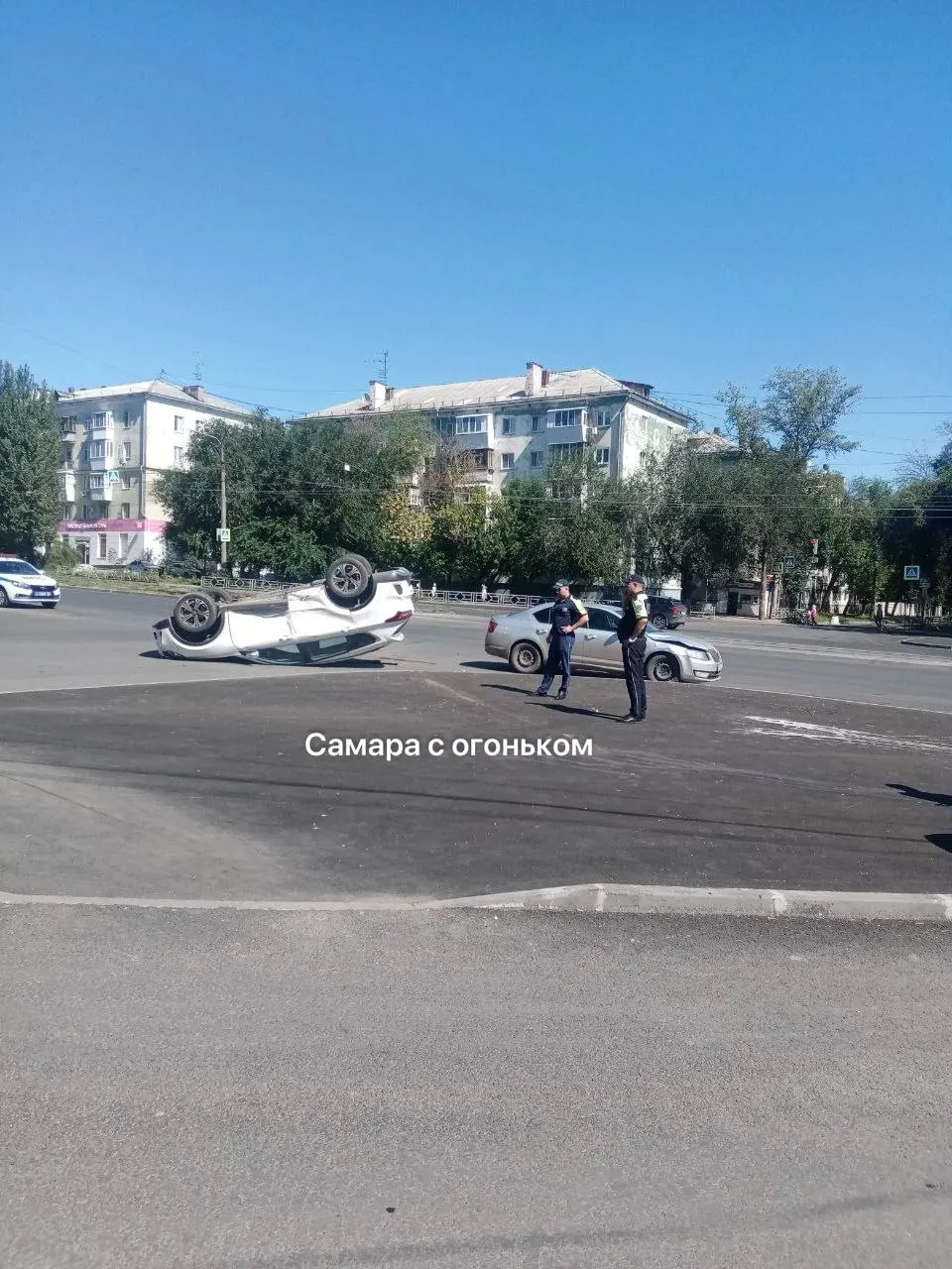 Зафиксировано происшествие на пересечении 22-го Партсъезда и Свободы в Самаре; движение может быть затруднено.