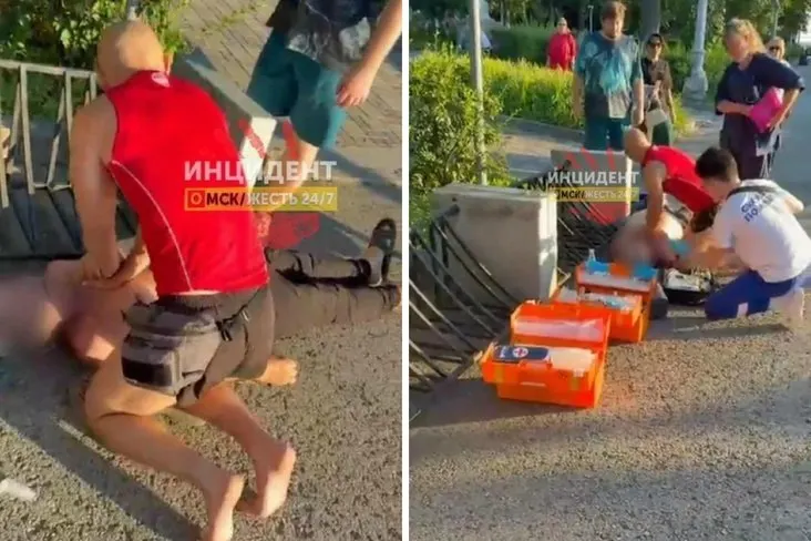 65-летний мужчина потерял сознание на набережной Волги в Самаре из-за сердечного приступа; реанимационные мероприятия продолжались около 40 минут до приезда медиков, после чего пациента передали в больницу.