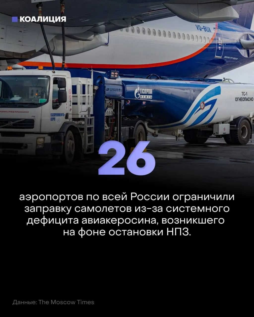 Из-за лимитов на керосин в 26 аэропортах сокращают заправку самолётов по всей стране; меры затрагивают Пулково и иностранных перевозчиков, цены на топливо продолжают расти.