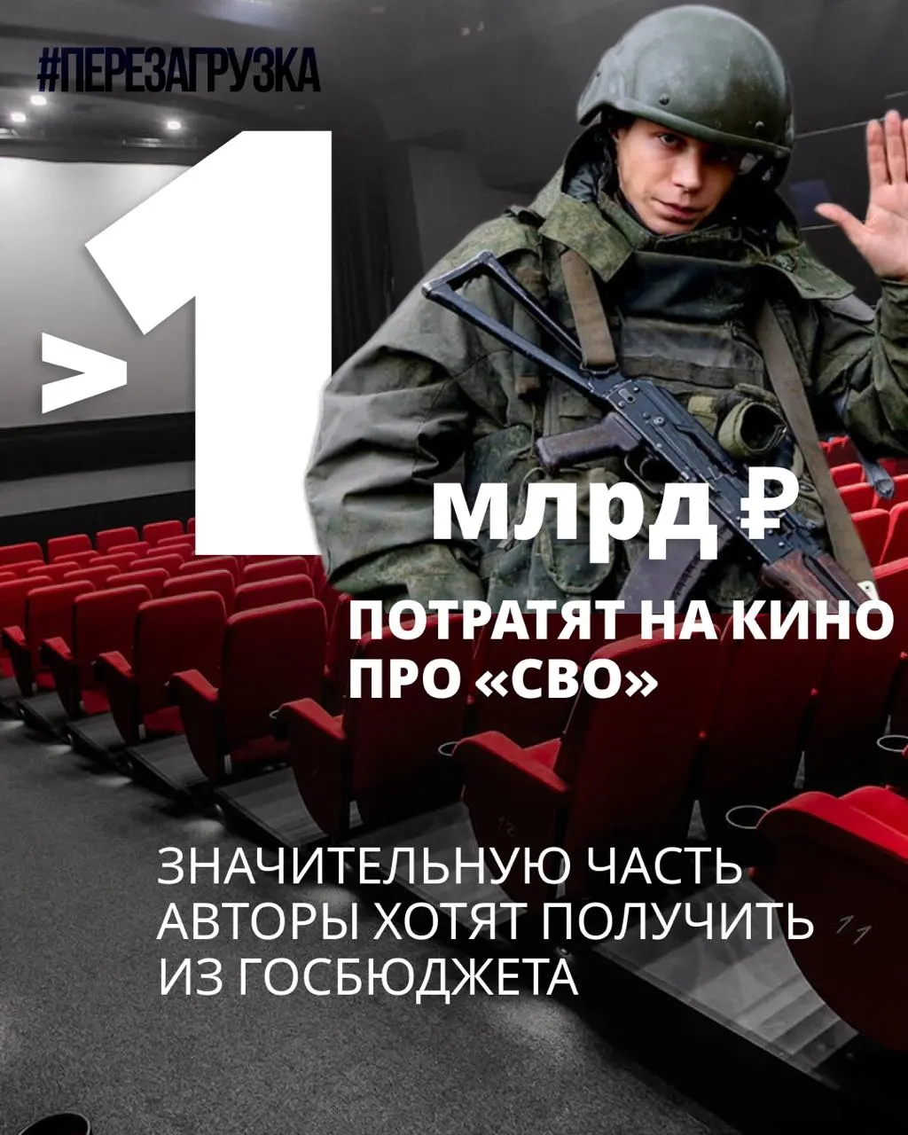 11 проектов посвящены теме спецоперации; заявленные бюджеты семи фильмов составляют 964 млн рублей, по четырём остальным сумма не опубликована.